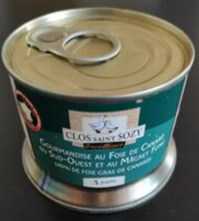 Gourmandise au foie de canard du Sud-Ouest et au magret fumé