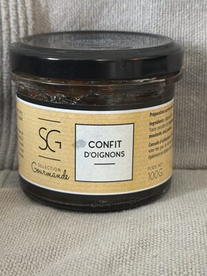 Confit d’oignons front packaging
