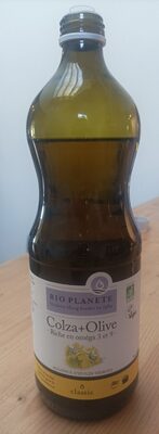 Huile de Colza et Olive front packaging