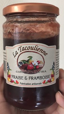 Confiture extra fraise & framboise front packaging