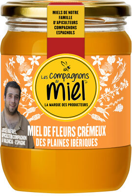 Miel Crémeux de Fleurs des Plaines Ibériques