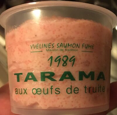 Tarama aux oeufs de truite
