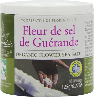 Fleur de sel de Guérande front packaging