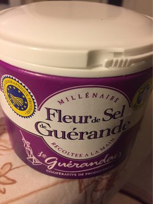 Fleur de sel de Guérande nutrition facts table