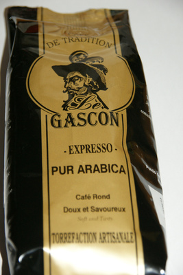 Le Gascon - expresso pur arabica front packaging