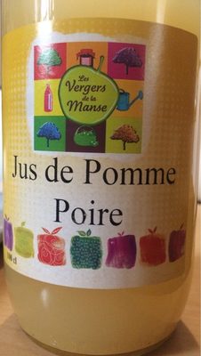 Jus de pomme poire