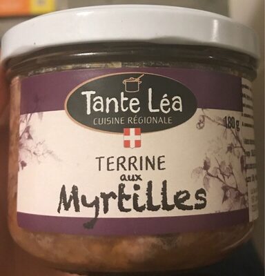 Terrine aux myrtilles