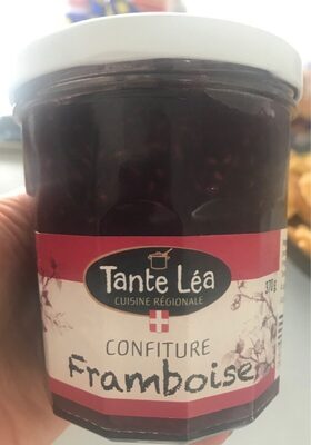 Confiture framboise front packaging