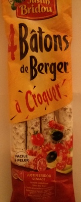 4 Bâtons de Berger à croquer front packaging