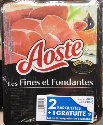 Les Fines et Fondantes (2 barquettes + 1 gratuite)