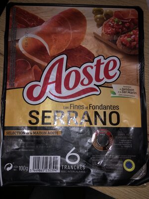 Serrano front packaging