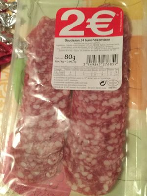 Saucisson front packaging
