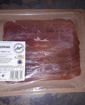 Jambon Serrano front packaging