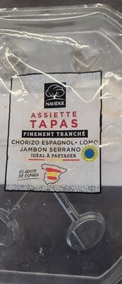 Assiette tapas front packaging