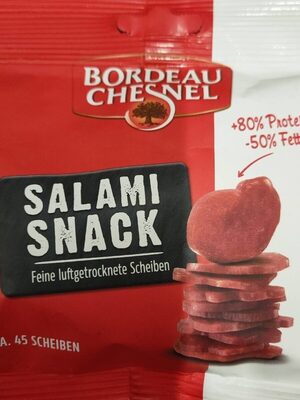 Salami Snack front packaging