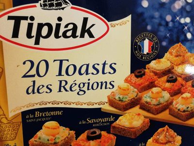 20 Toasts des régions