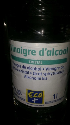 Vinaigre d'alcool cristal
