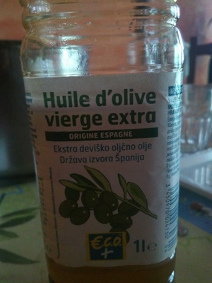 Huile d'olive vierge extra front packaging