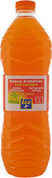 Boisson goût tropical front packaging