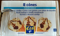 8 Cônes Parfum Vanille