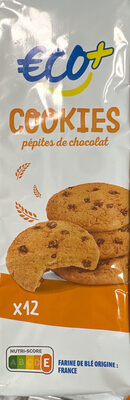 12 cookies Pépites de chocolat