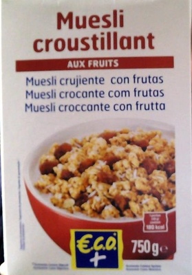 Muesli  croustillant aux fruits