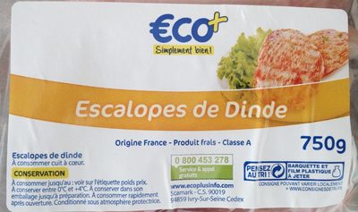 Escalopes de dinde