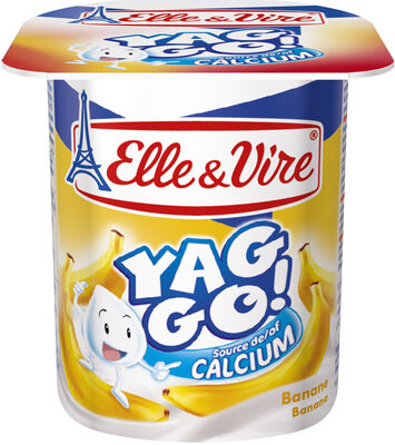 Yaggo! Dairy dessert UHT sterilised with Banana Pulp