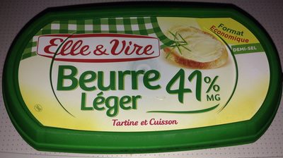 Beurre léger 41% demi sel