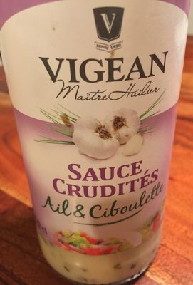 Sauce Crudites Ail Ciboulette