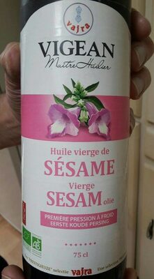 Huile vierge de sesame