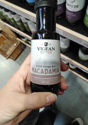 Huile De Macadamia Vierge Bio - 100 ML - Vigean
