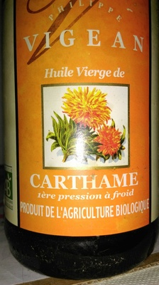 Huile vierge de Carthame