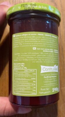 Fraise griotte cranberry