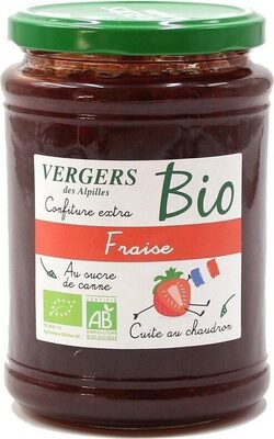 Confiture extra Fraise front packaging