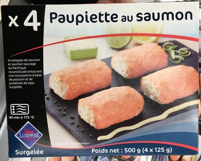 Paupiette au saumon surgelée