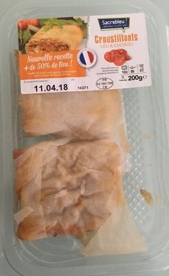 Croustillant lieu & chorizo