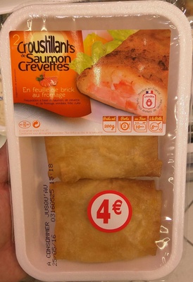 Croustillants de Saumon & emmental