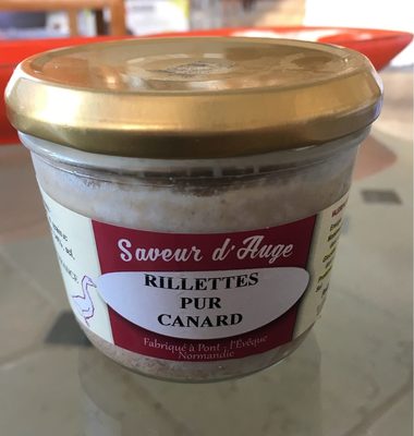 RILLETTE PUR CANARD 180GRS
