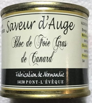 Bloc de Foie Gras de canard front packaging