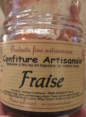 Confiture artisanale