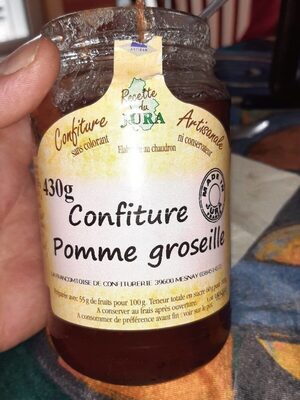 Confiture pomme groseille
