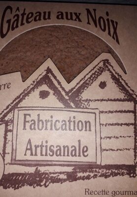 Gâteau aux noix front packaging