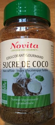 Sucre de coco front packaging