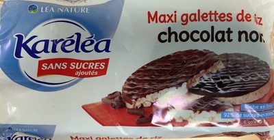Maxi Galettes de Riz Chocolat Noir - Sans Sucres Ajoutés