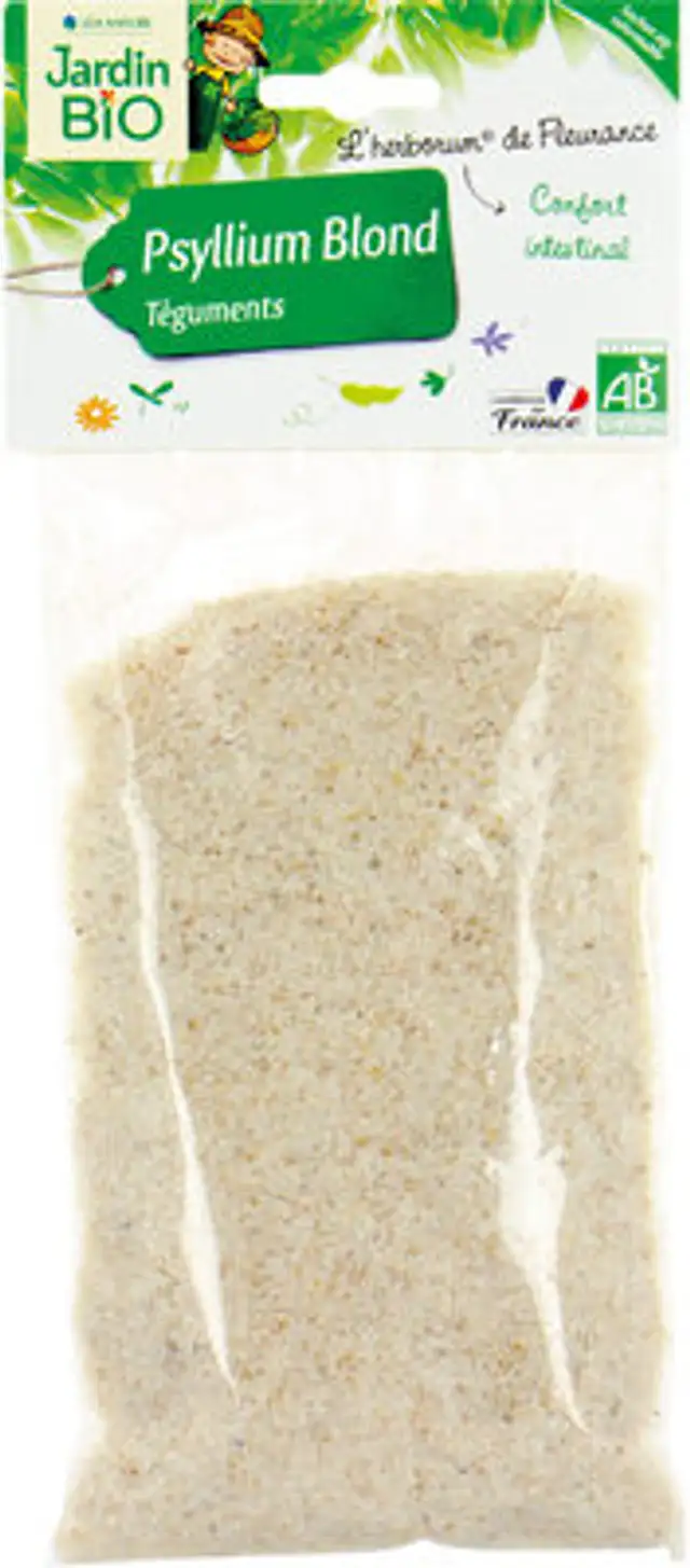 Psyllium blond teguments front packaging