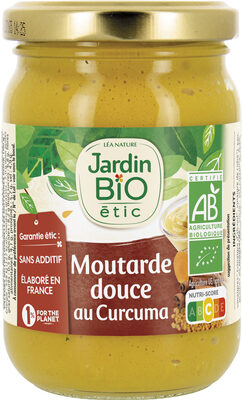 Moutarde douce au curcuma