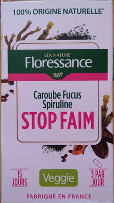 Gélules Végétales Stop Faim Caroube Fucus Spiruline