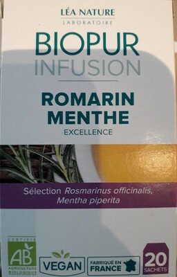 Biopur infusion romarin menthe