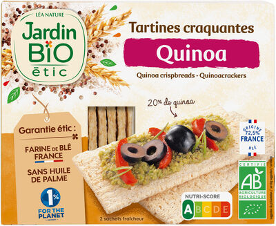 Tartines craquantes quinoa